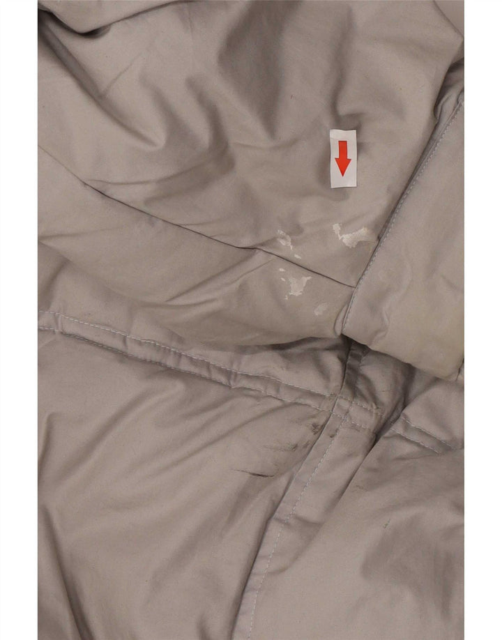 Jachetă căptușită vintage pentru bărbați UK 44 2XL bumbac gri