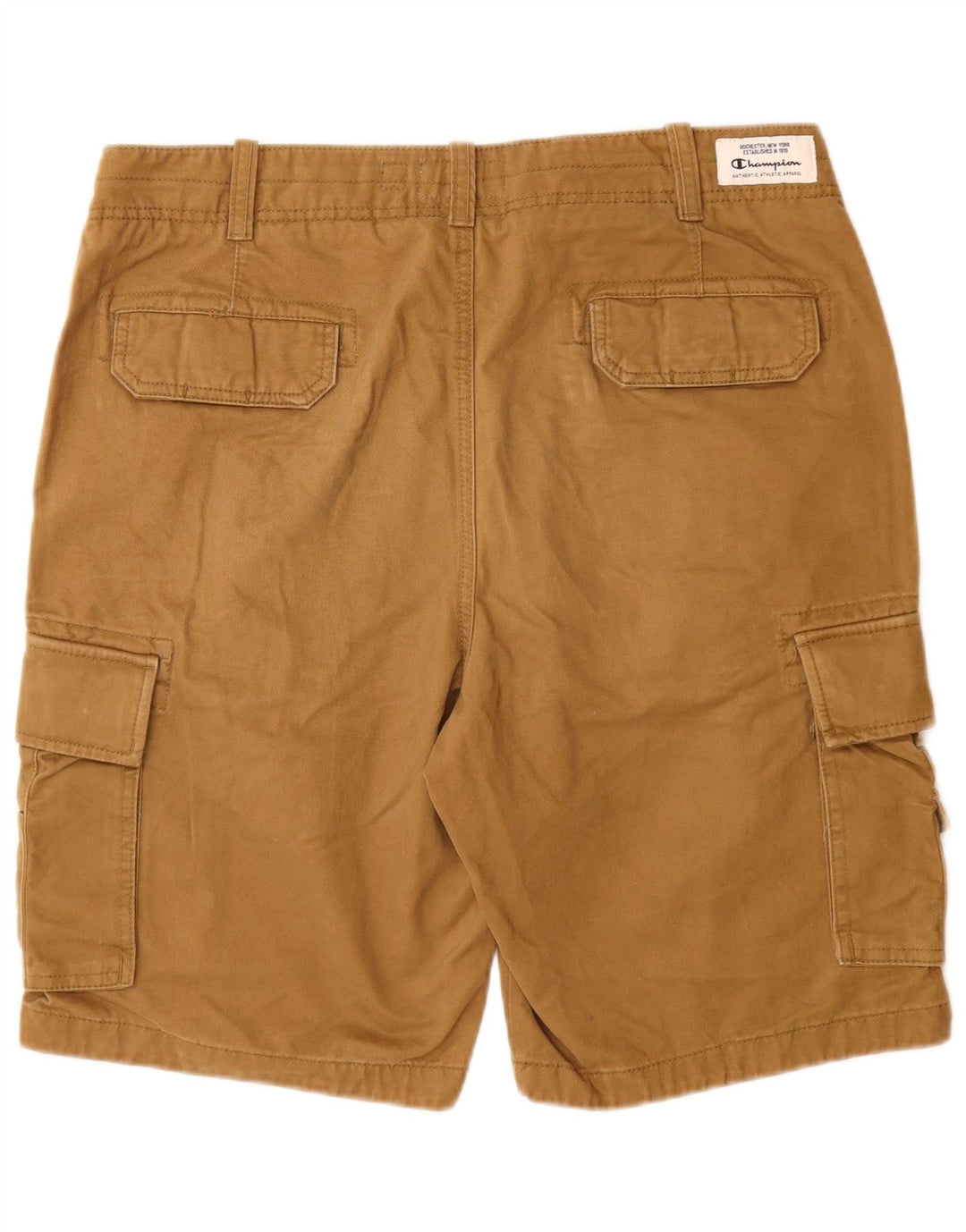 Pantaloni scurți cargo pentru bărbați CHAMPION, mari W36, bumbac, bej