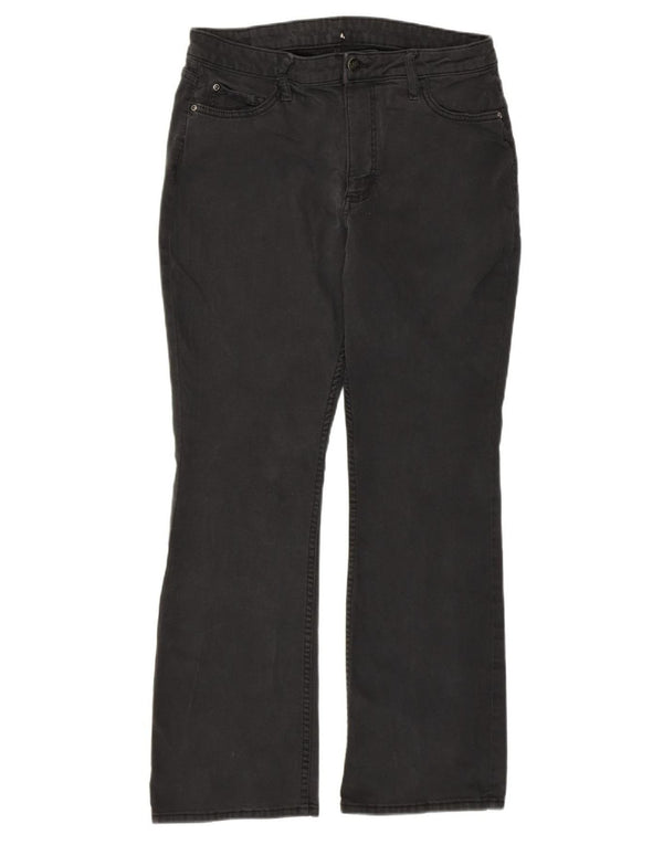 Blugi Bootcut pentru femei Lee UK 14 XL W36 L28 bumbac gri