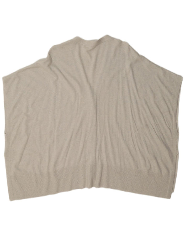 Pulover cardigan supradimensionat fără mâneci pentru femei White Label UK 14 Medium Off