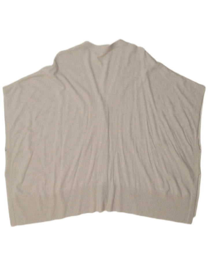 Pulover cardigan supradimensionat fără mâneci pentru femei White Label UK 14 Medium Off