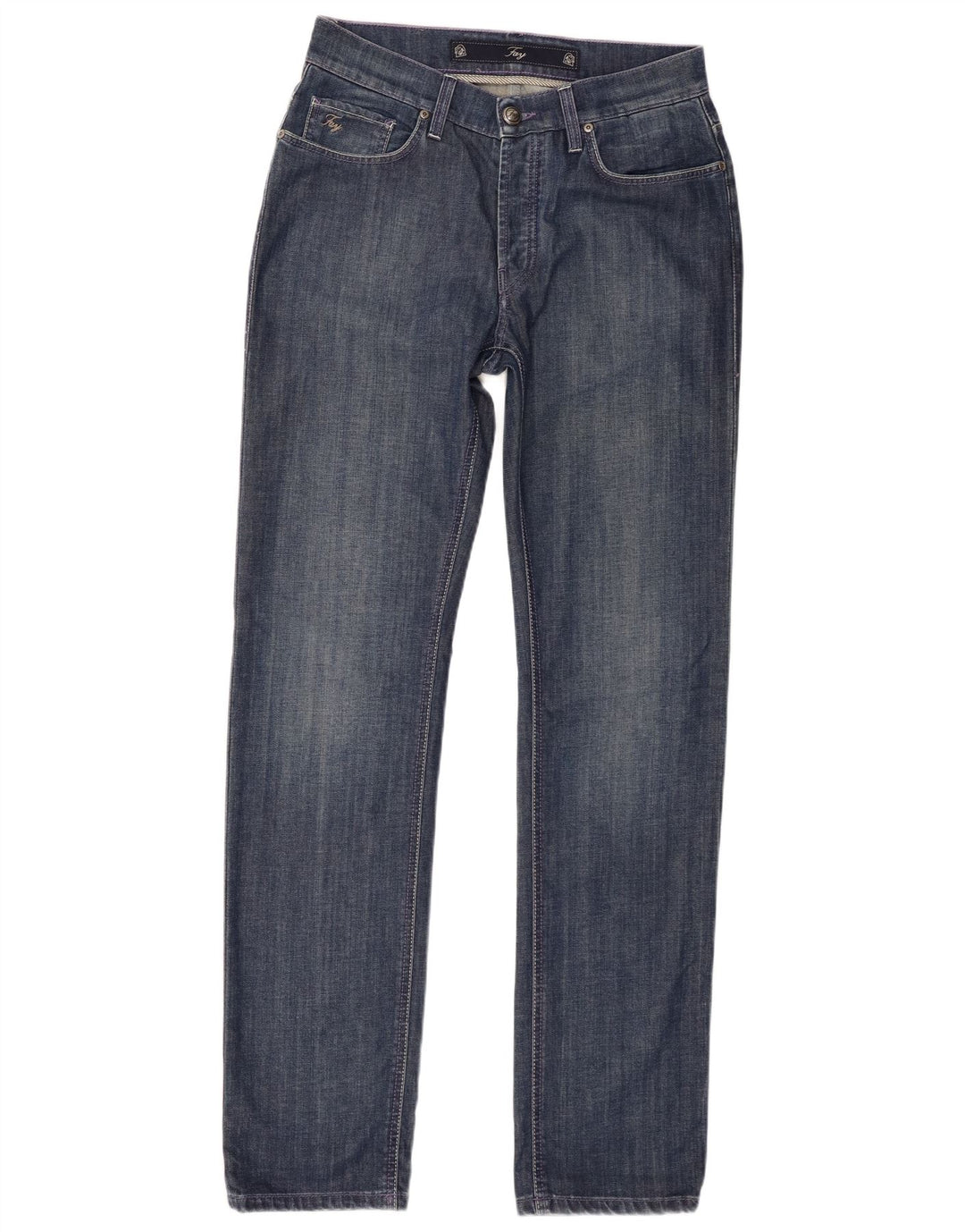 Blugi pentru bărbați Fay Slim W34 L33 Blue Bumbac
