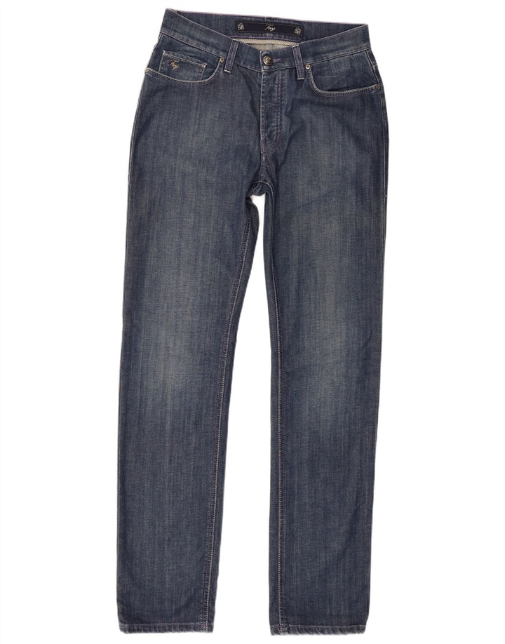 Blugi pentru bărbați Fay Slim W34 L33 Blue Bumbac