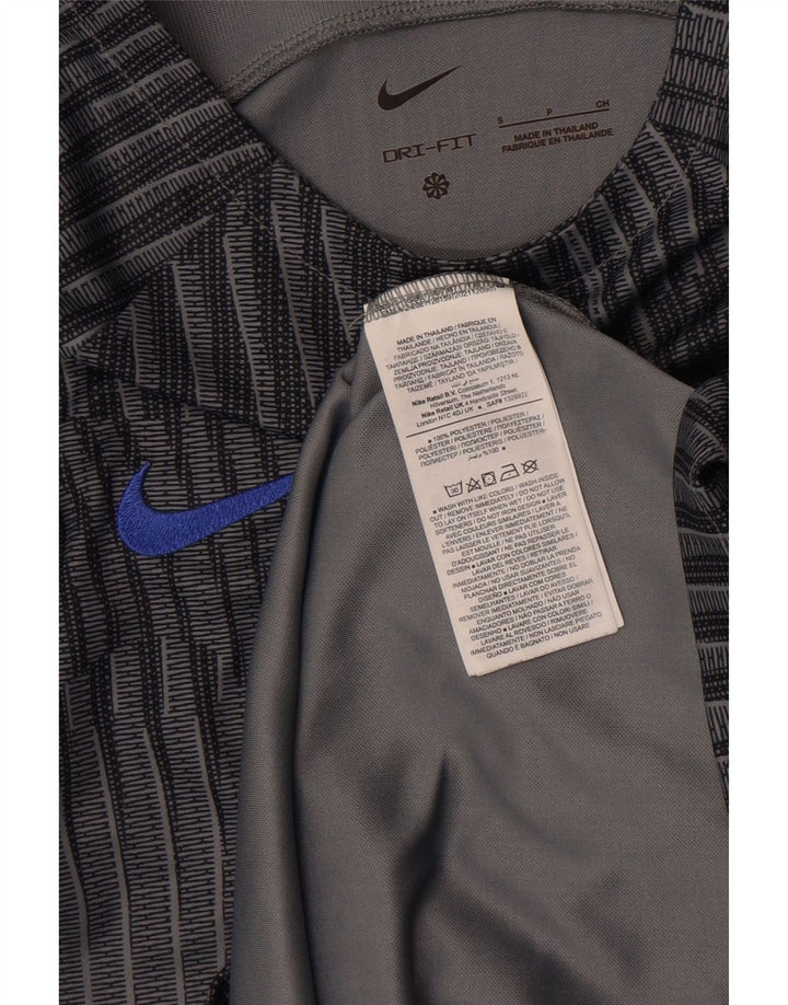 Tricou grafic Nike Dri Fit pentru bărbați Top mic, gri, camuflaj, poliester