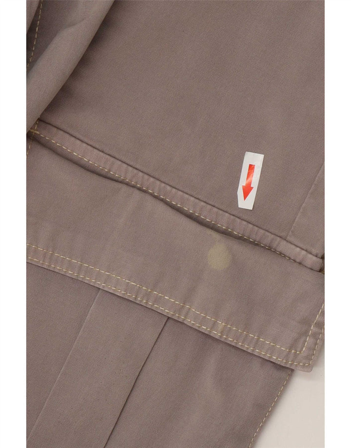 Pantaloni cargo drepti pentru femei Zara EU 38 Mici L28 L28 Gri