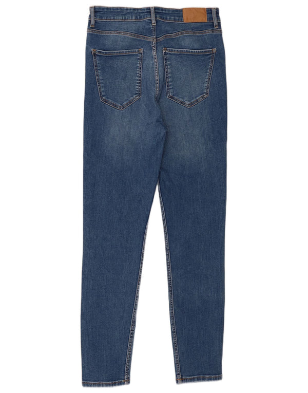 Blugi skinny dama Zara EU 40 Medium W30 L27 Albastru