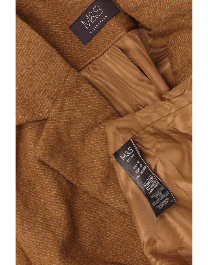 Palton pentru femei Marks & Spencer UK 12 Medium Bej Poliester