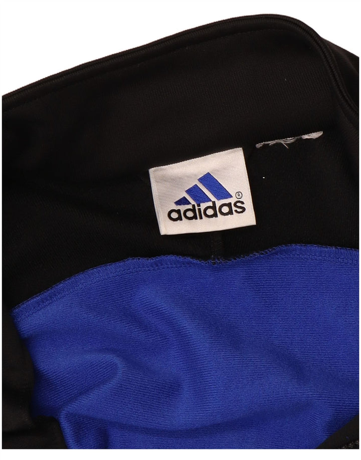Jachetă de trening pentru bărbați Adidas XL, albastru, bloc de culoare