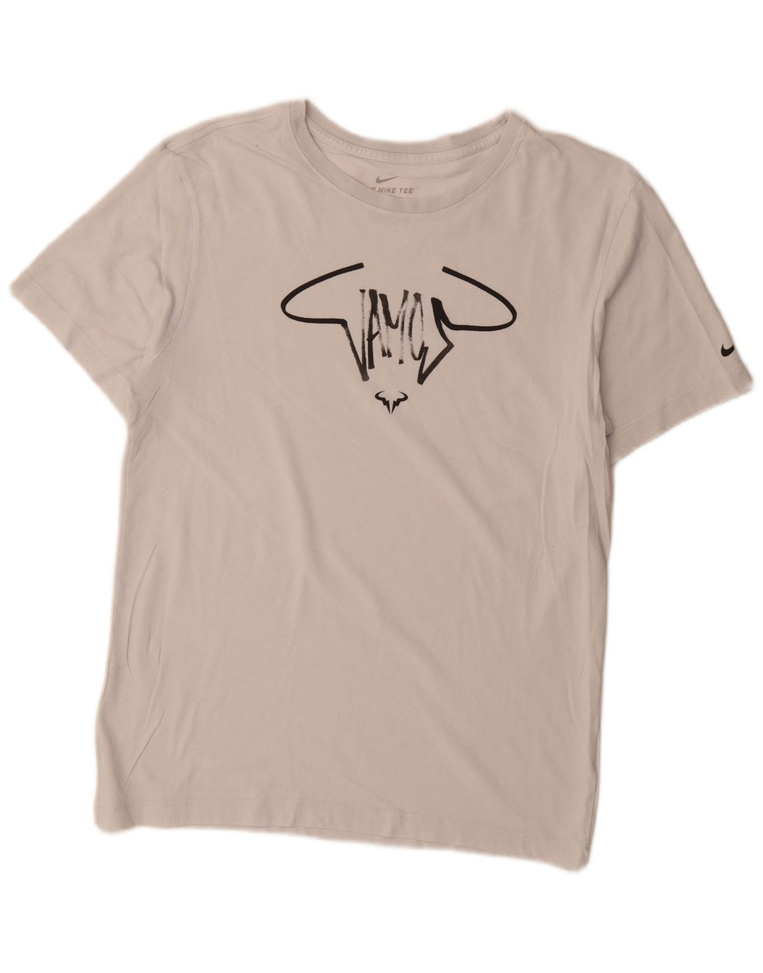 Tricou grafic Nike Dri Fit pentru bărbați Top mic alb