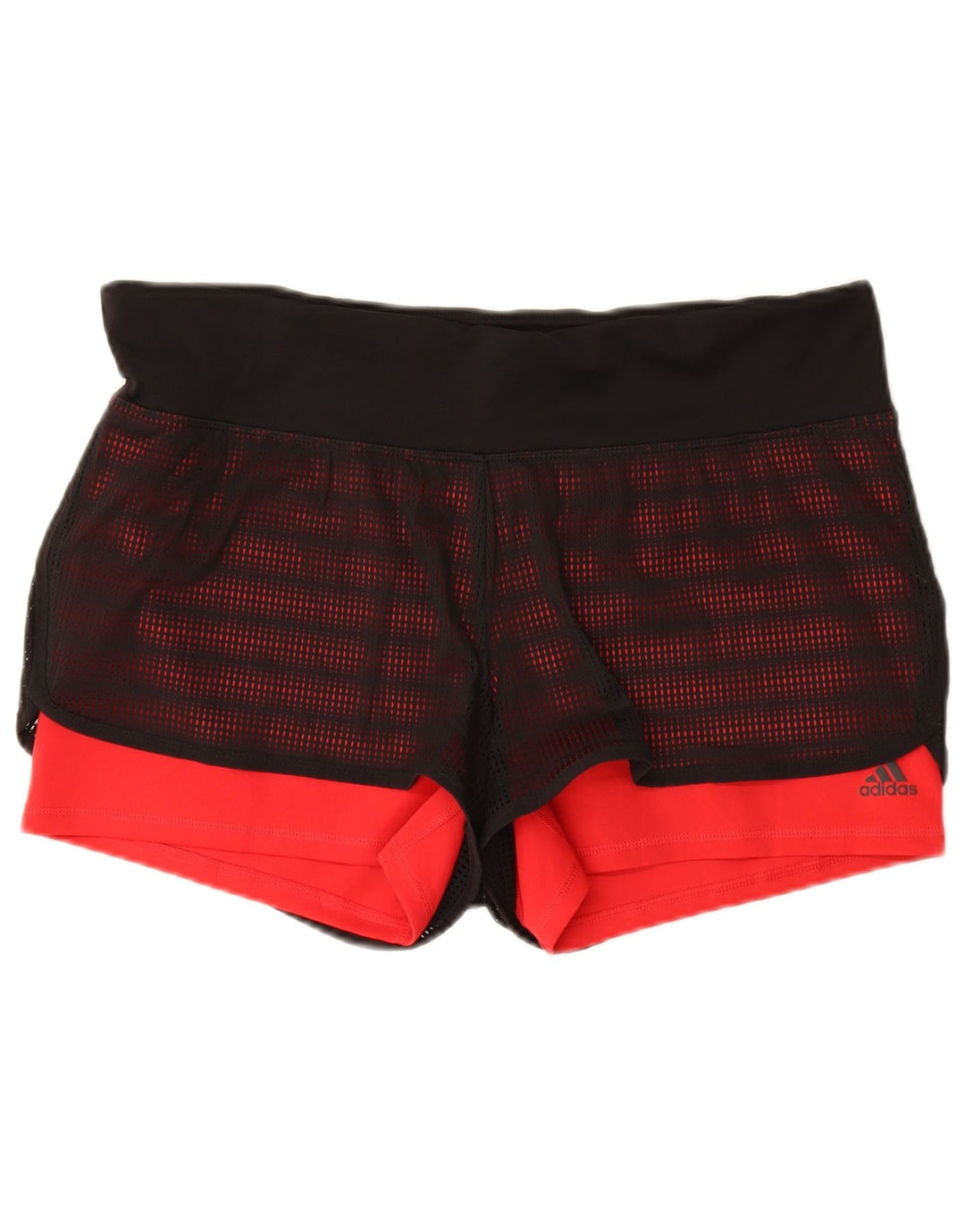 Pantaloni scurți sport Climalite ADIDAS pentru femei UK 20/22 XL poliester negru