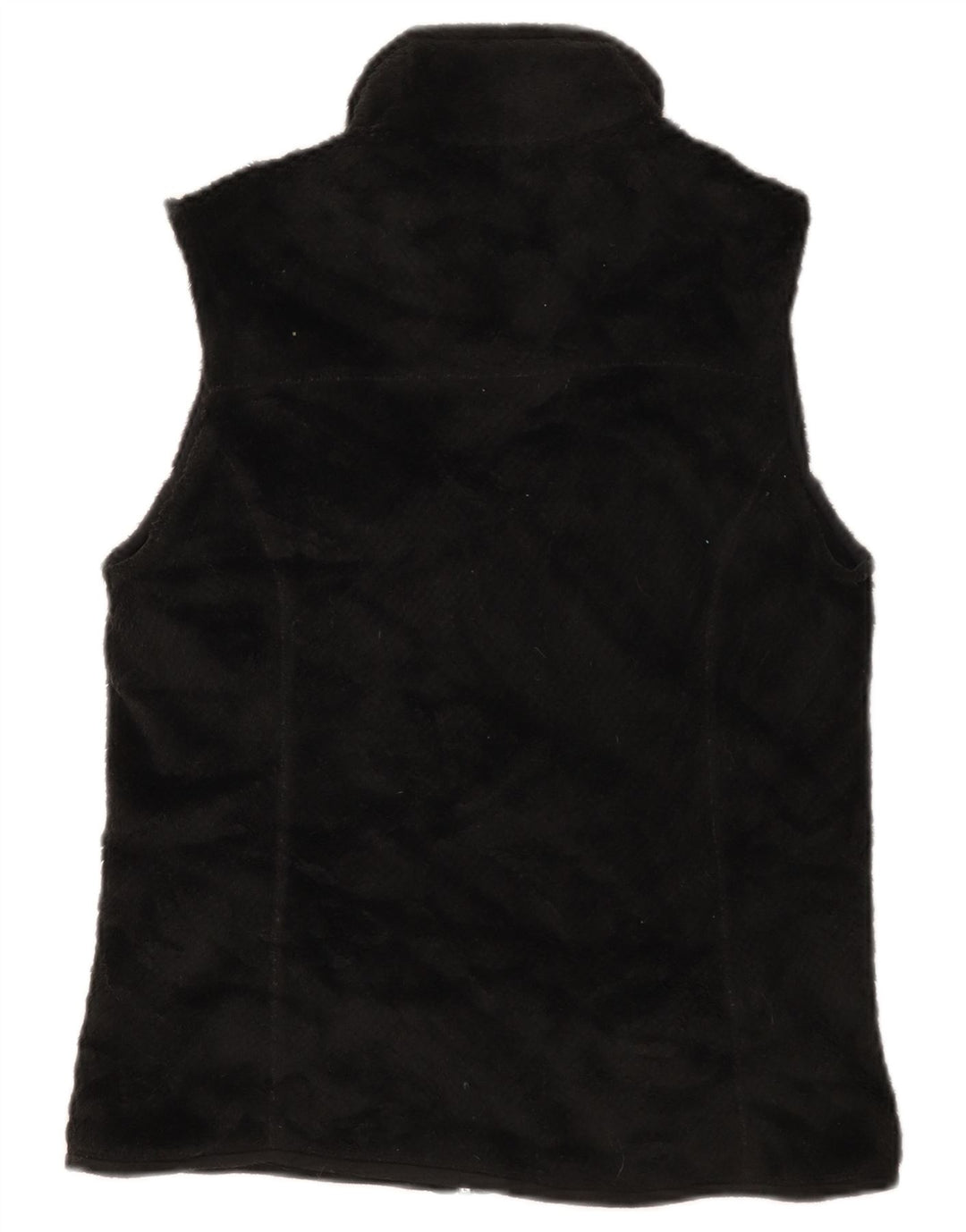 Patagonia pentru femei Fleece Gilet UK 12 Medium Black Poliester