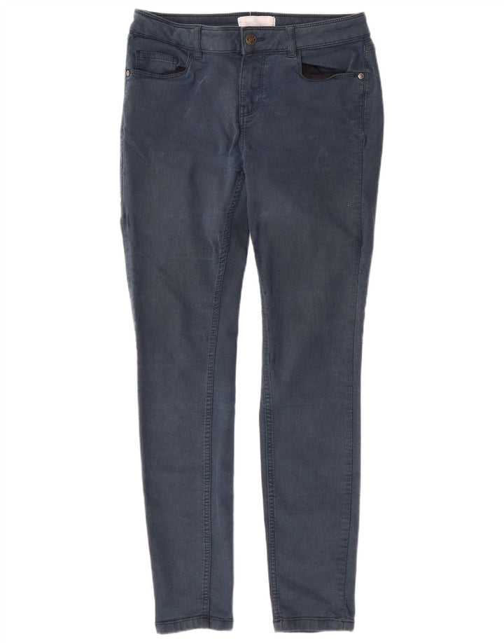 FAT FACE Blugi skinny pentru femei UK 10 Small W28 L28 Bleumarin