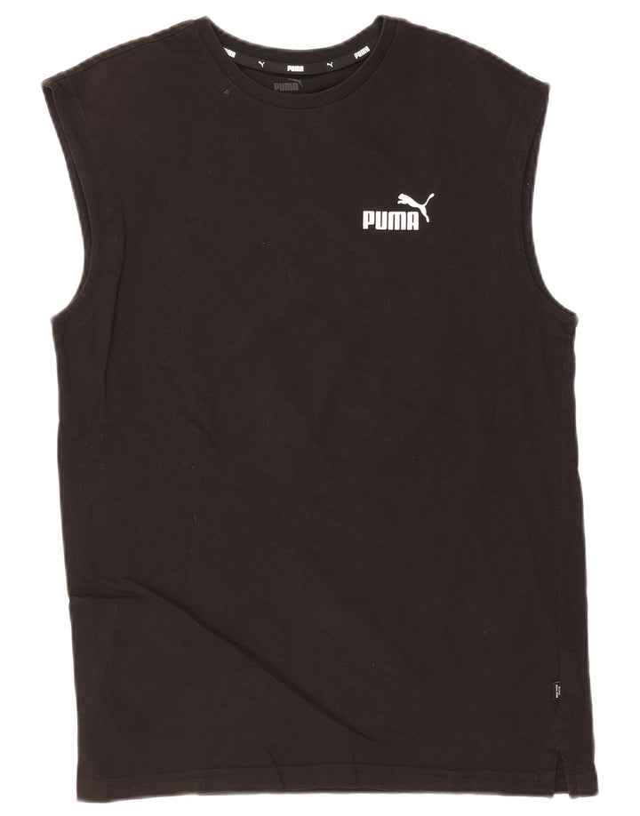 Vestă pentru bărbați Puma, mic, bumbac, negru