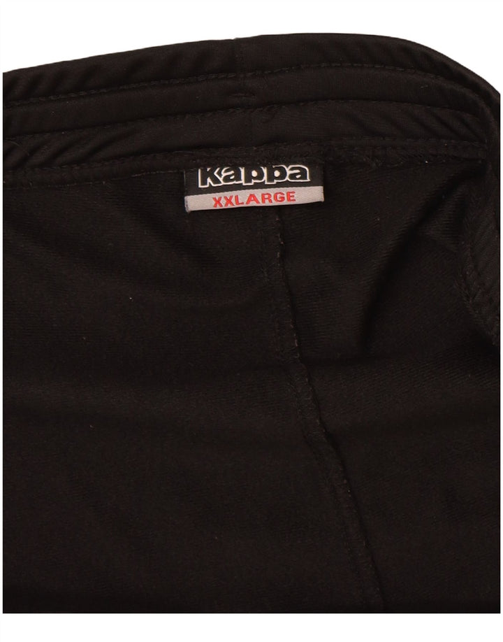 Pantaloni de trening pentru bărbați KAPPA Pantaloni de jogging 2XL poliester negru