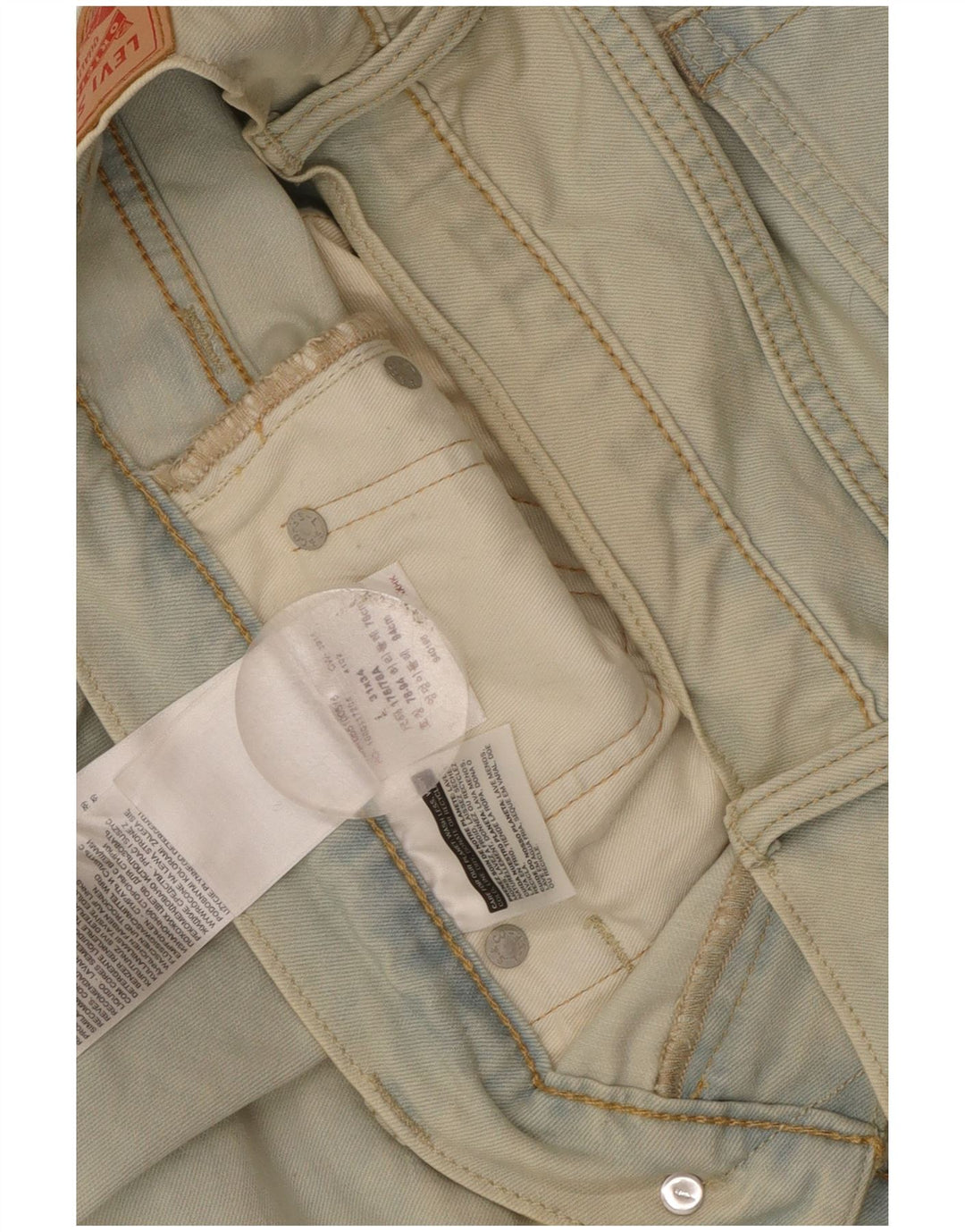 Blugi skinny Levi's 510 pentru femei W31 L34 bumbac albastru