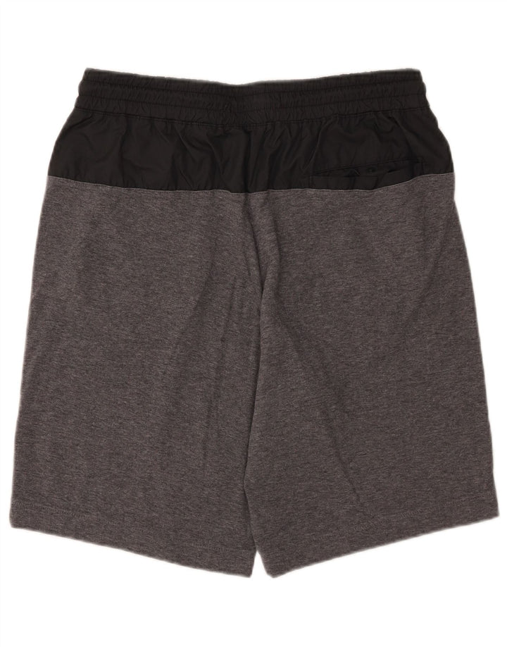Pantaloni scurți sport Nike pentru bărbați, mari, gri, bumbac