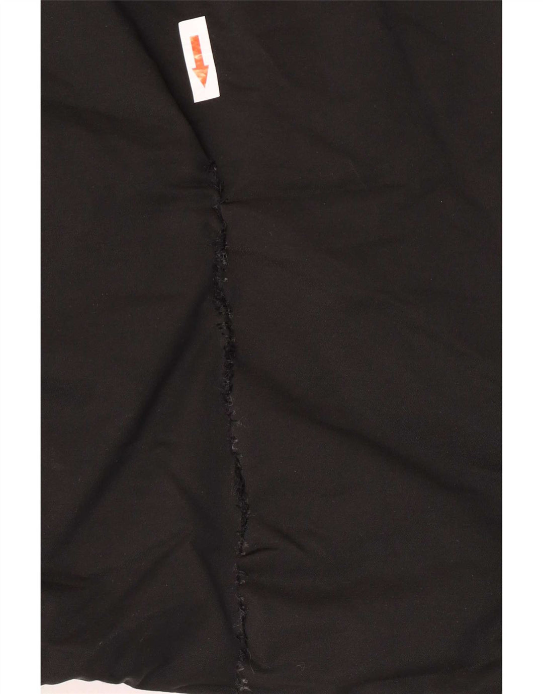 Jachetă parka cu glugă pentru femei Zara UK 14, bumbac mediu negru