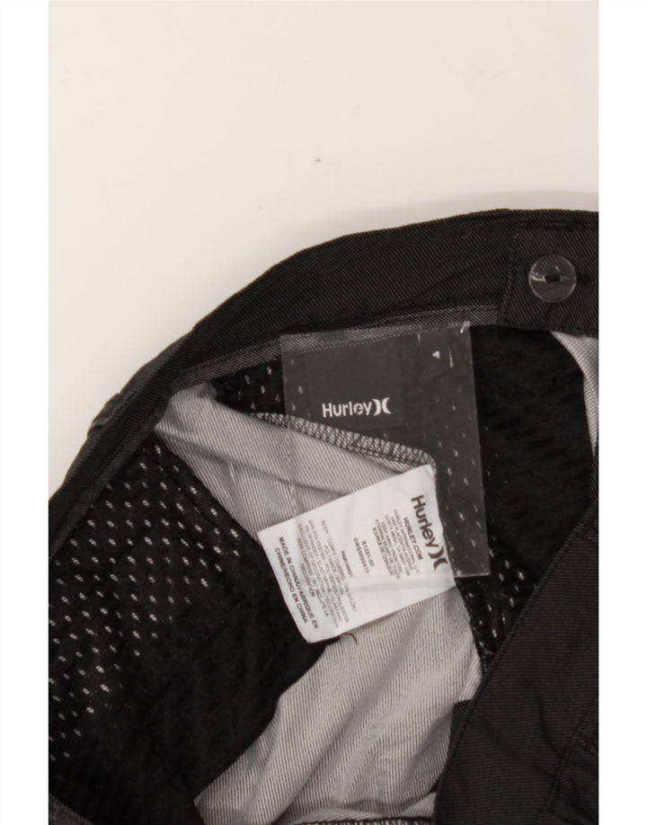 HURLEY Womens Chino Shorts W28 Medium  Grey Nylon Vintage Hurley and Second-Hand Hurley from Messina Hembry 