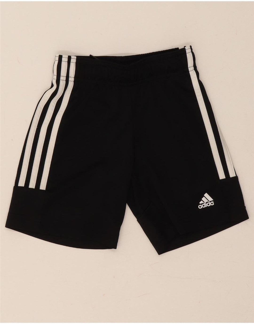 Pantaloni scurți sport Aeroready Adidas pentru băieți 5-6 ani poliester negru