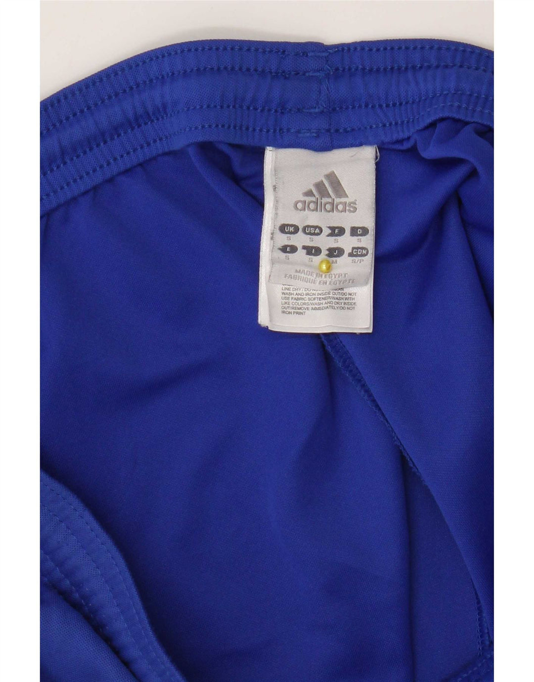Pantaloni scurți sport pentru bărbați Adidas Climalite, poliester mic, albastru