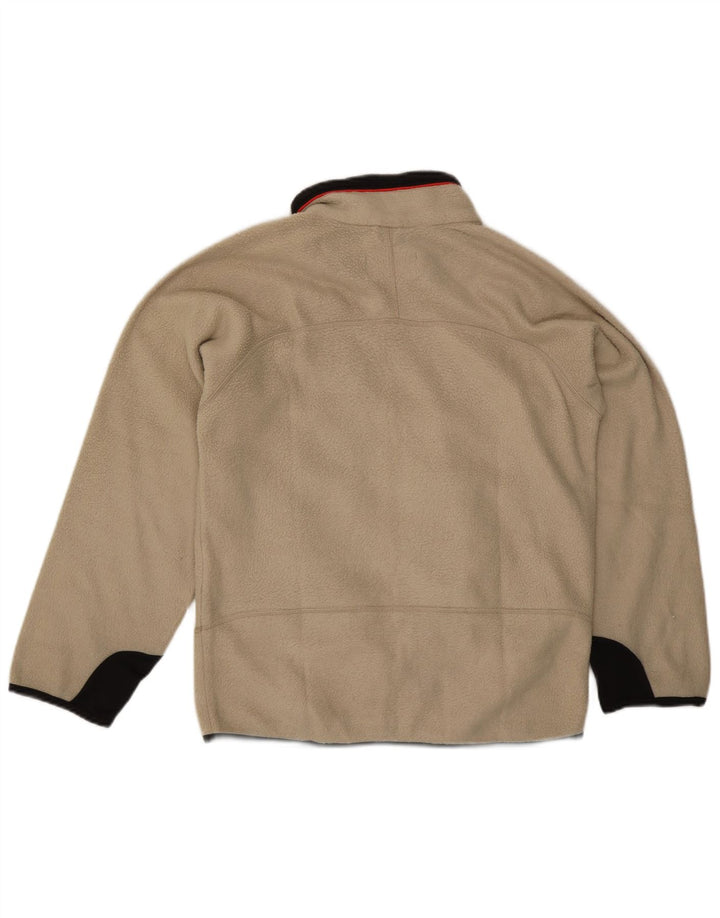 Jachetă pentru bărbați Fila Fleece UK 36, Bej, Poliester Colorblock