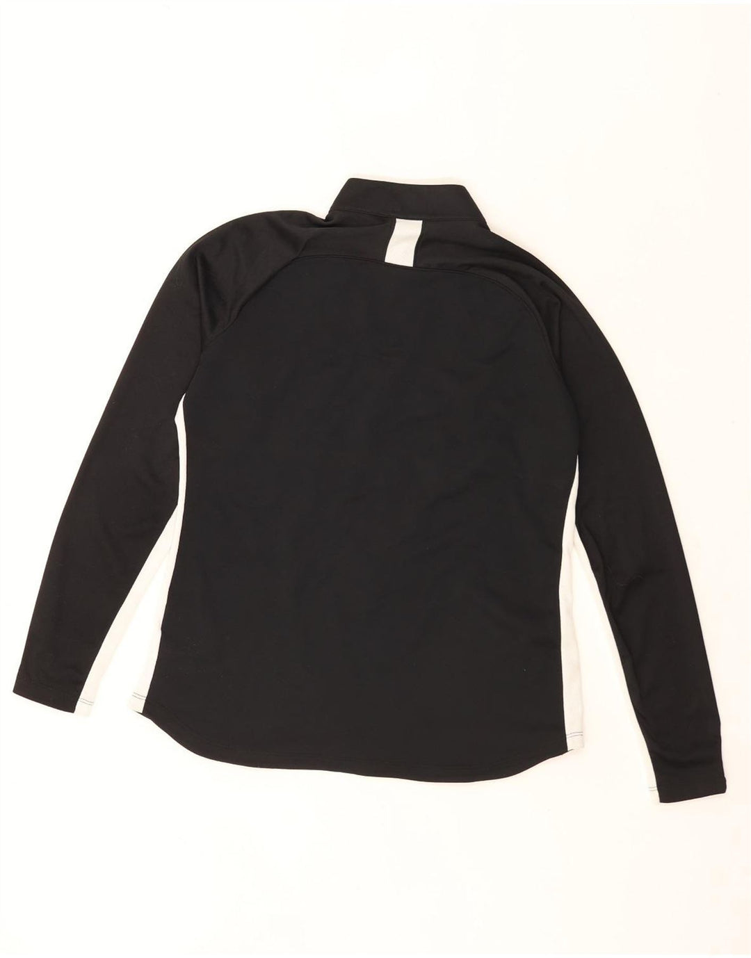 Hanorac pentru bărbați Nike Dri Fit, cu fermoar, cu gât, negru, mediu, colorblock