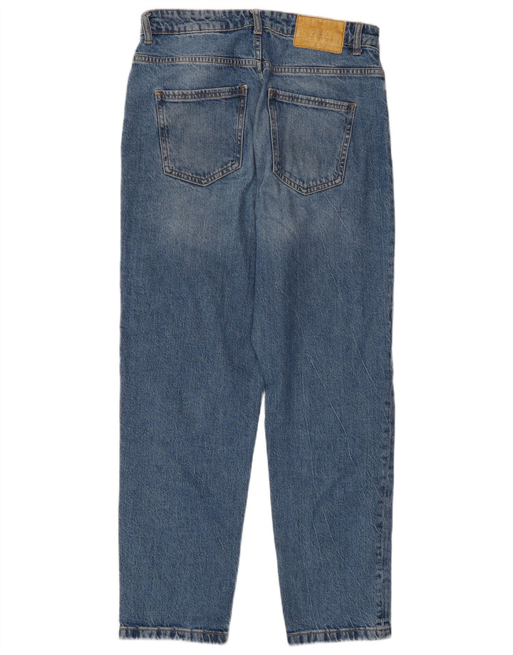 Blugi Zara femeie cu talie înaltă EU 40 Medium W30 L28 Albastru