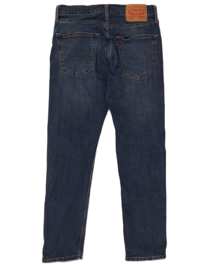 Blugi conici pentru bărbați Levi's 502 W31 L30 Bumbac albastru