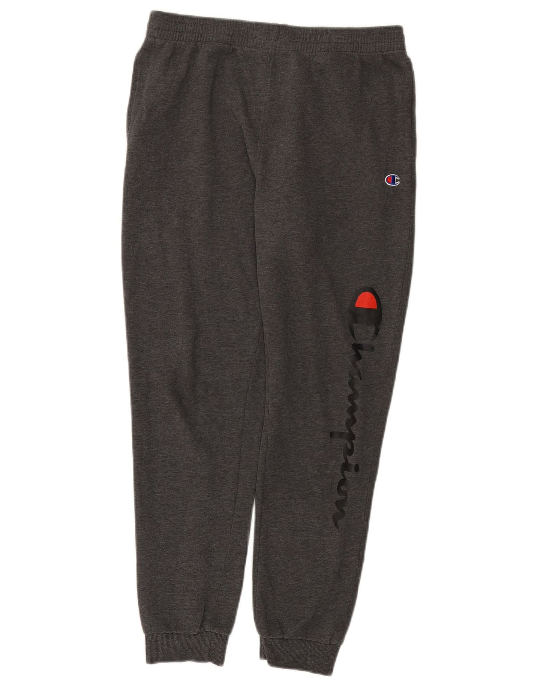 CHAMPION Băieți Grafic Pantaloni Trening Pantaloni Joggeri 13-14 Ani XL Gri