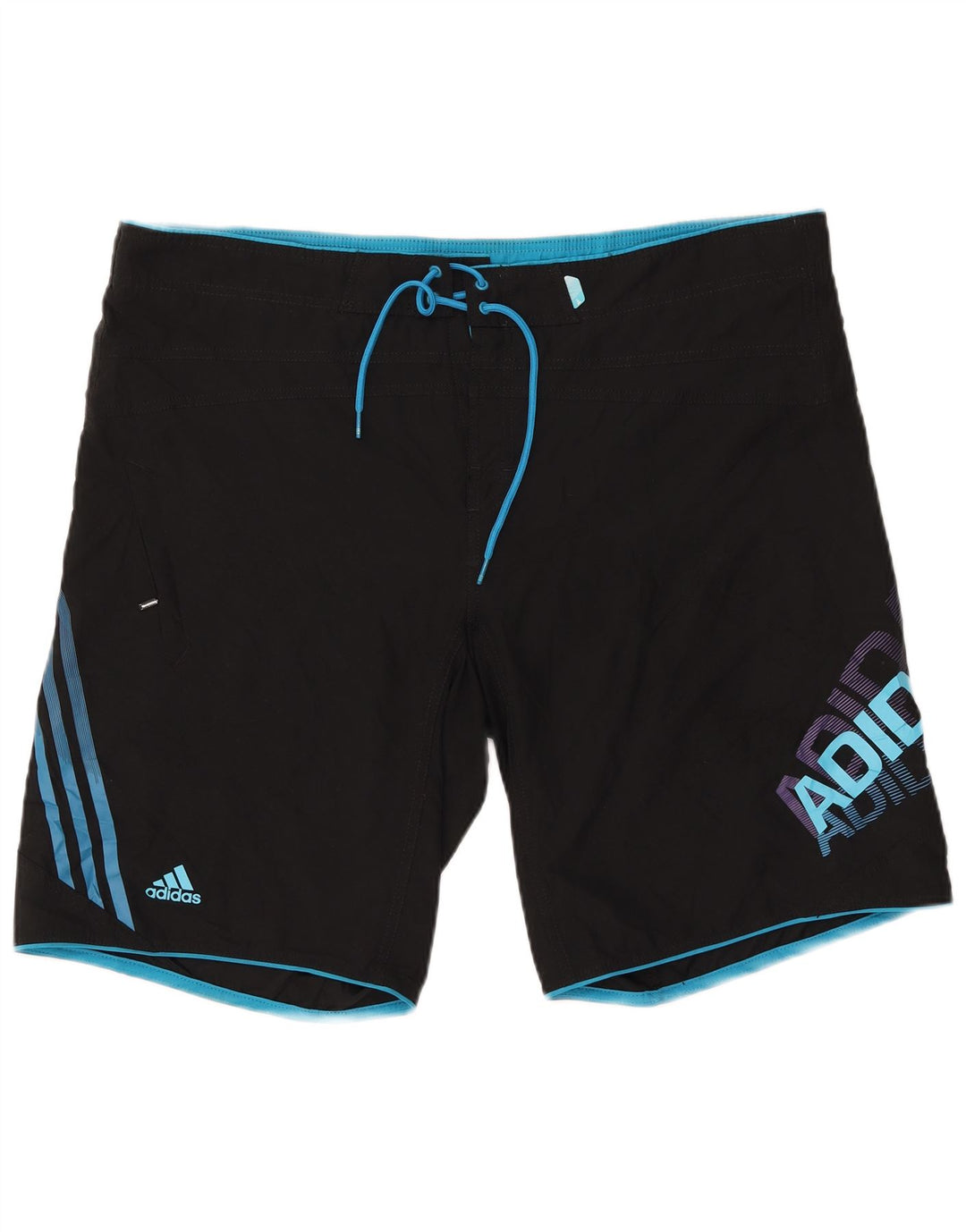 Pantaloni scurți de înot grafic pentru bărbați ADIDAS XL poliester negru