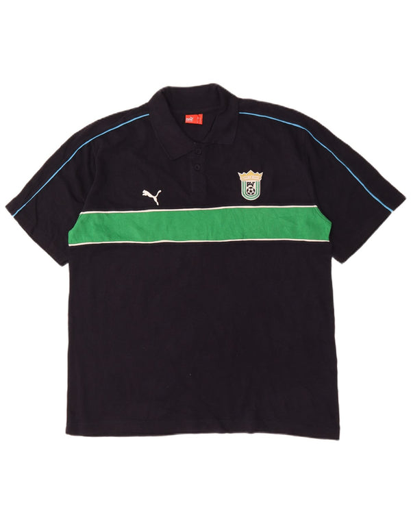 Tricou polo pentru bărbați Puma XL, bumbac color bloc de culoare