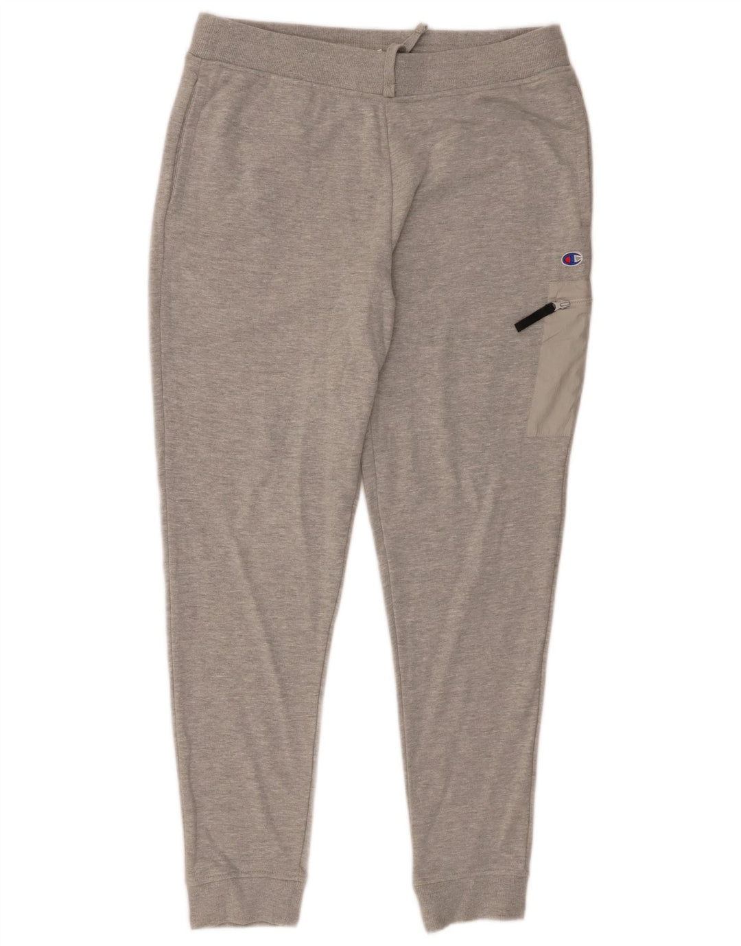 Pantaloni de trening cargo pentru bărbați Champion Pantaloni de jogging, bumbac cu pete gri mediu