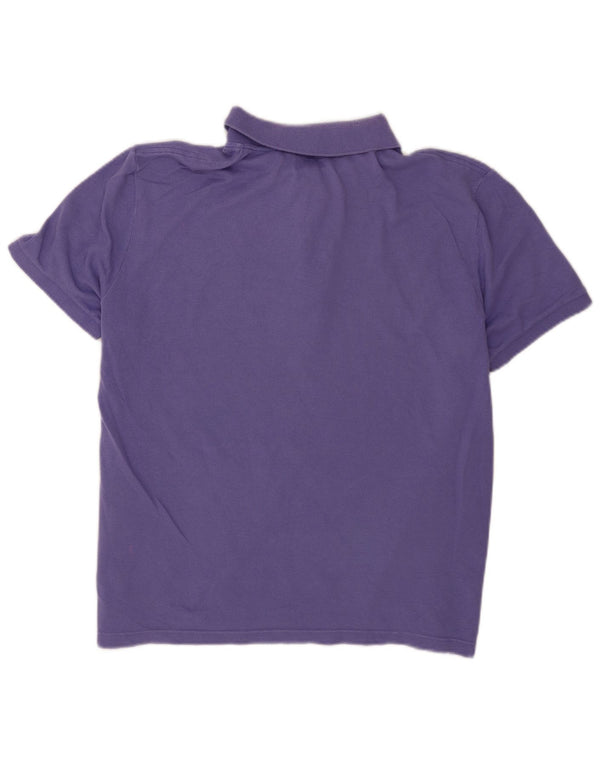 Tricou polo pentru bărbați Lacoste Slim Fit Mărimea 6 XL Bumbac violet