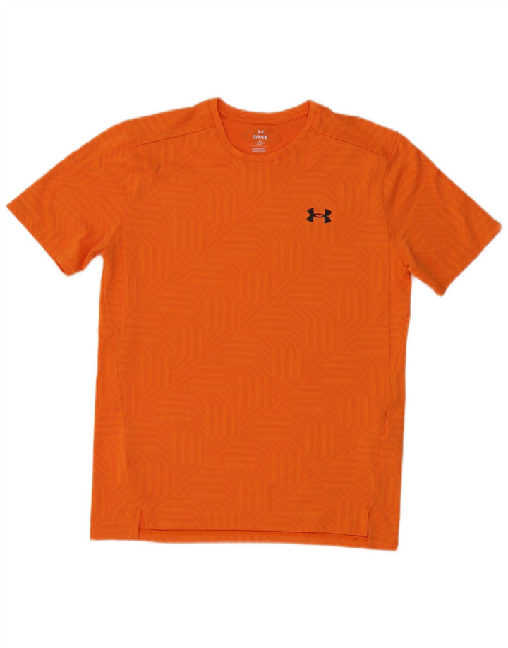 Tricou Under Armour pentru bărbați Top Mic Portocaliu Geometric Poliester