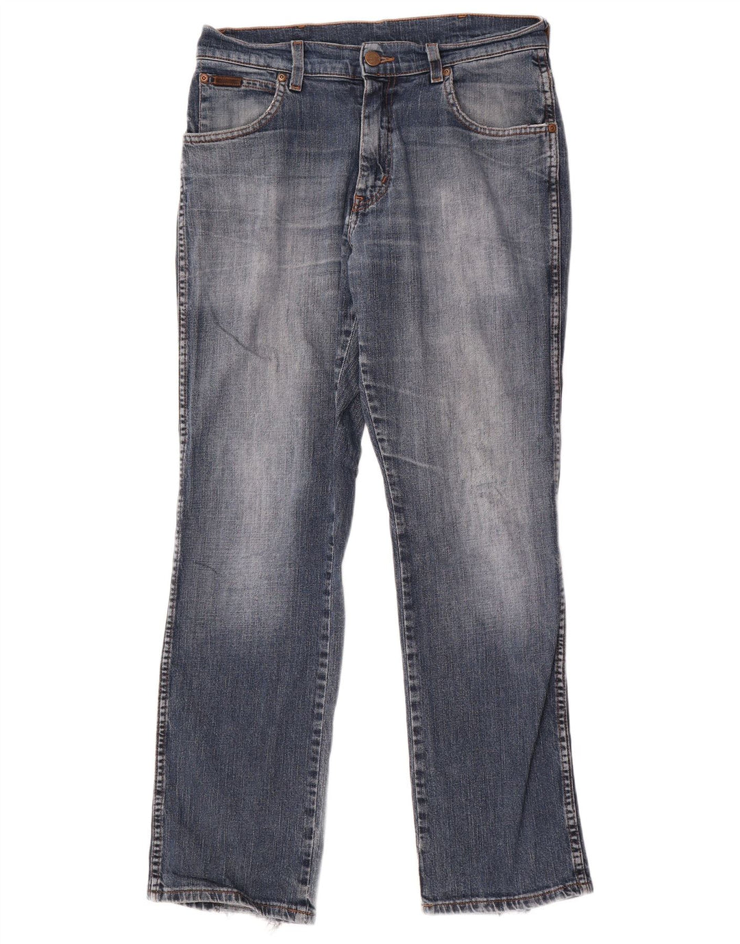 Blugi drepte stretch pentru bărbați Wrangler Texas W31 L30 bumbac albastru