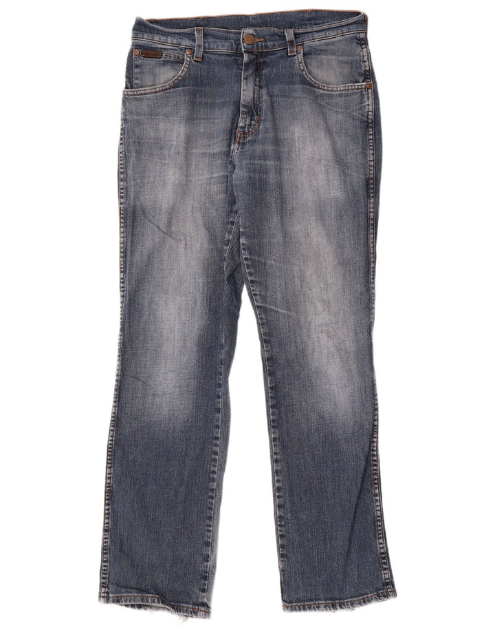 Blugi drepte stretch pentru bărbați Wrangler Texas W31 L30 bumbac albastru