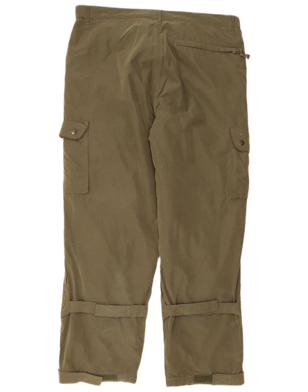 Pantaloni de vânt pentru bărbați, drepti, cargo, TCM L36 L30 Kaki Poliester