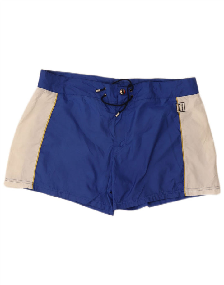 Pantaloni scurți de înot pentru bărbați Iceberg 2XL, albastru, poliester color bloc