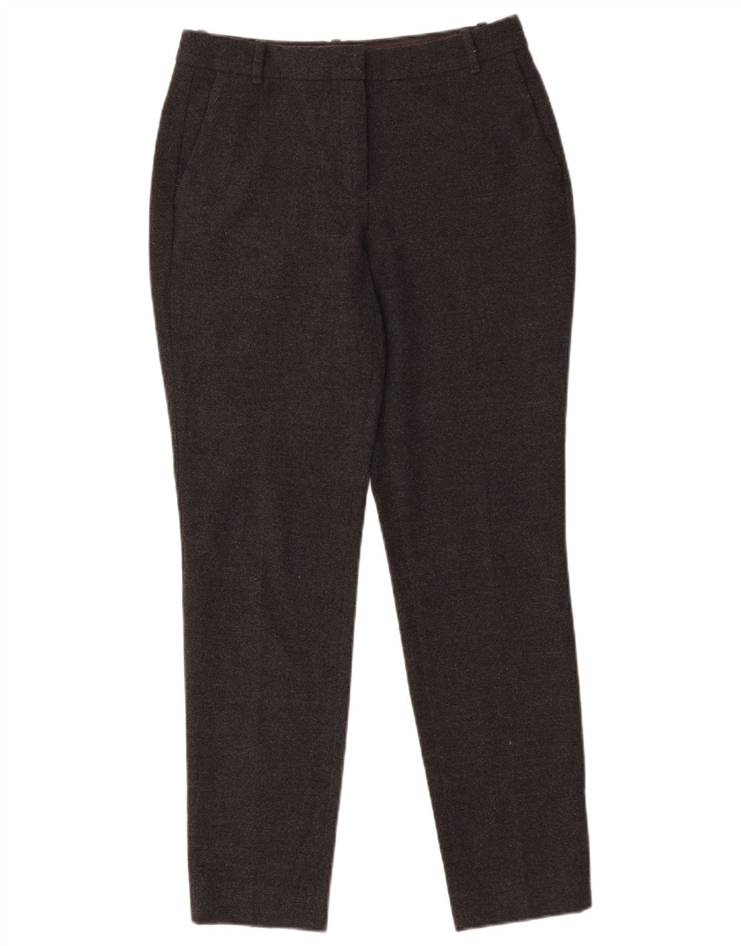Massimo Dutti Pantaloni chino subțiri pentru femei EU 38 Mici L30 L29 Gri Poliester
