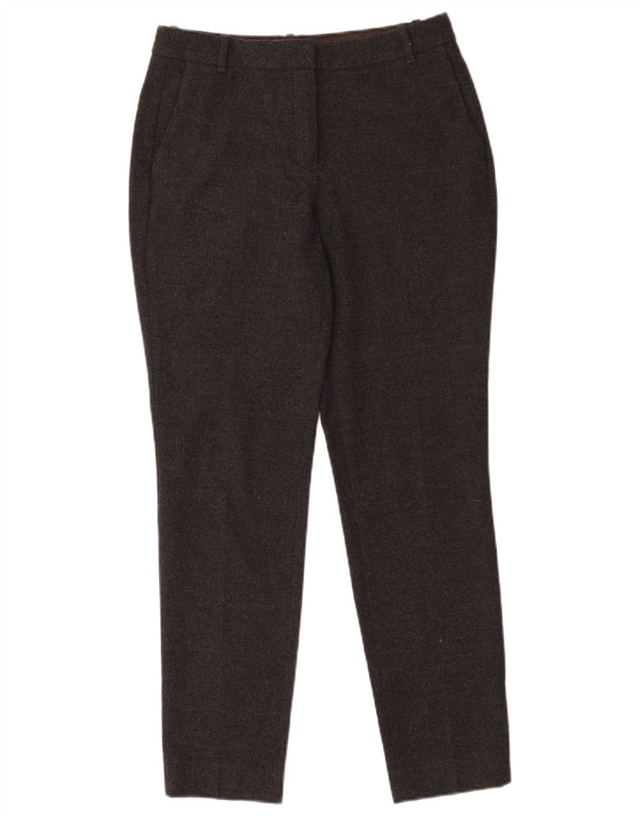 Massimo Dutti Pantaloni chino subțiri pentru femei EU 38 Mici L30 L29 Gri Poliester
