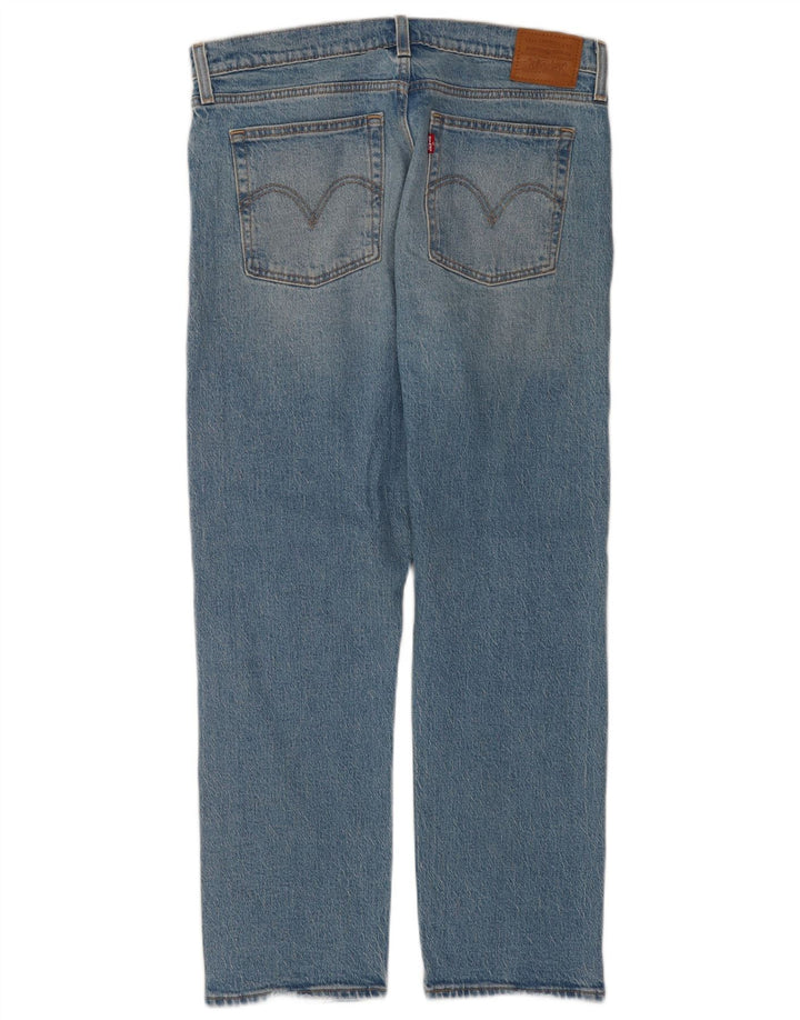 Blugi Levi's Wedgie Straight pentru femei W31 L28 Bumbac albastru