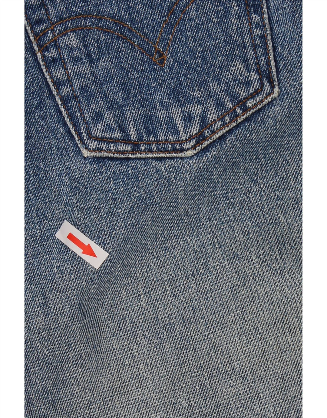 Fusta de blugi pentru femei LEVI'S W26 Small Blue Bumbac