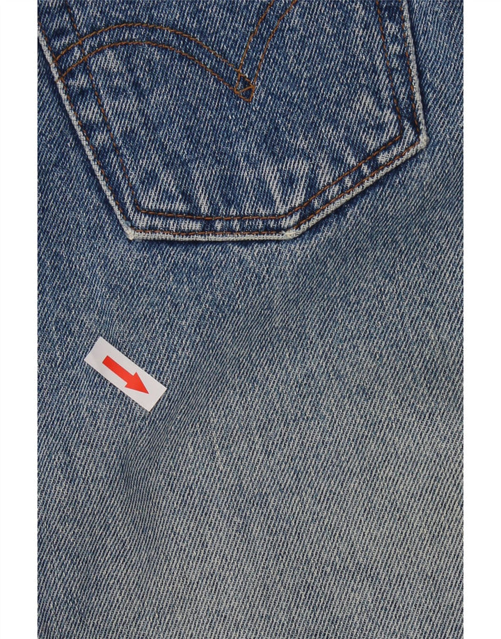 Fusta de blugi pentru femei LEVI'S W26 Small Blue Bumbac