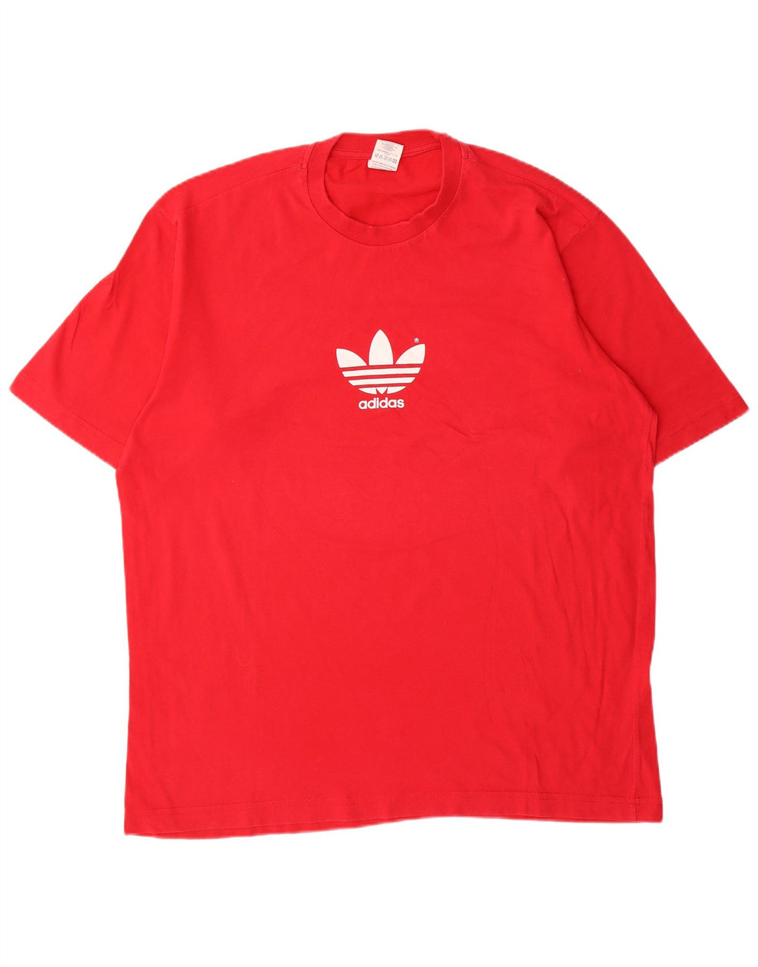 Tricou grafic Adidas pentru bărbați Top mare bumbac roșu