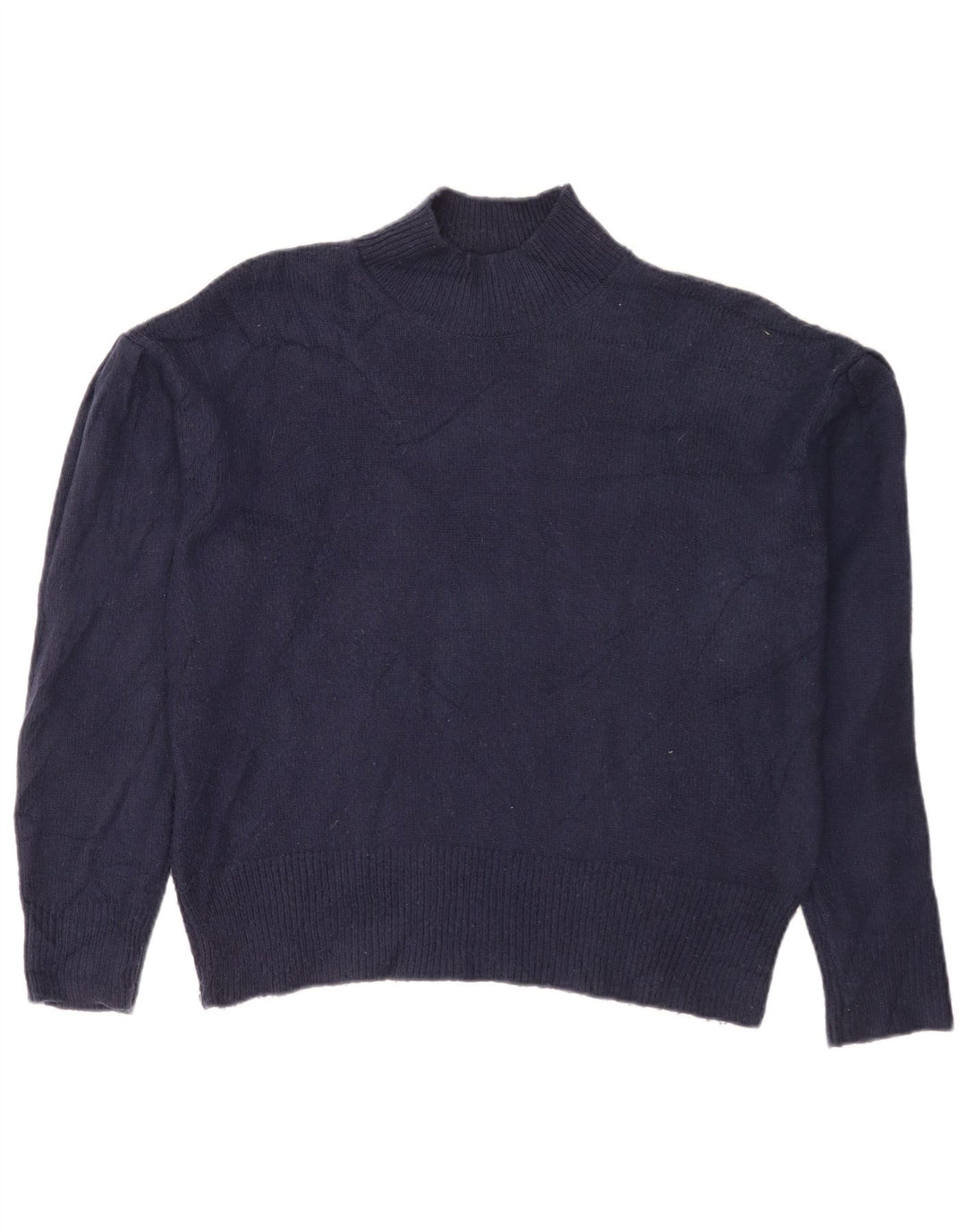 Pulover cu gât țestoasă pentru femei Marks & Spencer UK 14 Medium Bleumarin