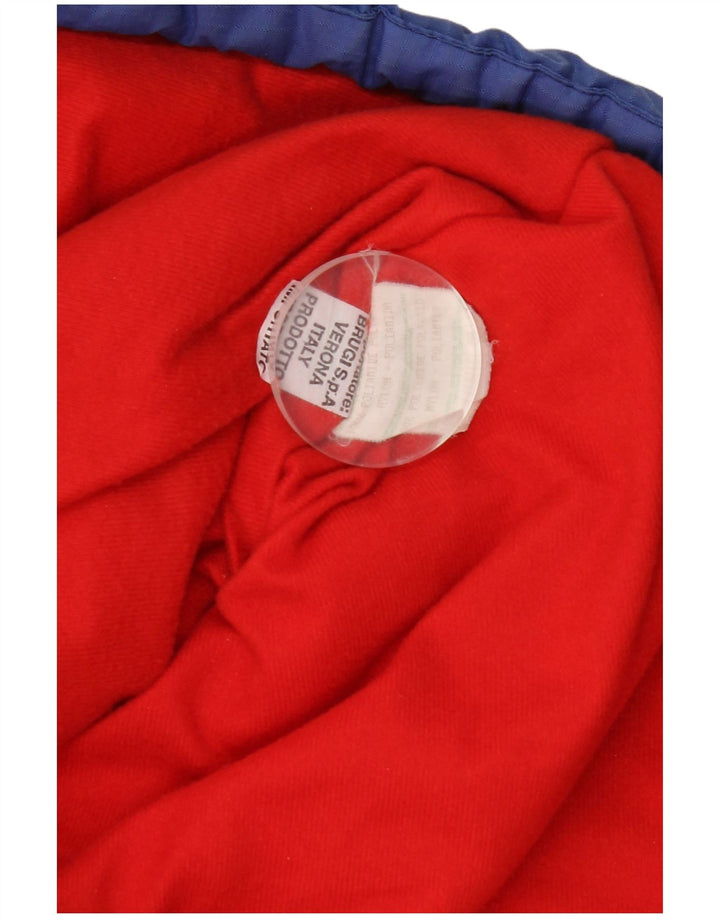 Jachetă de schi vintage pentru bărbați, cu pulover, UK 42 XL, albastru, poliamidă