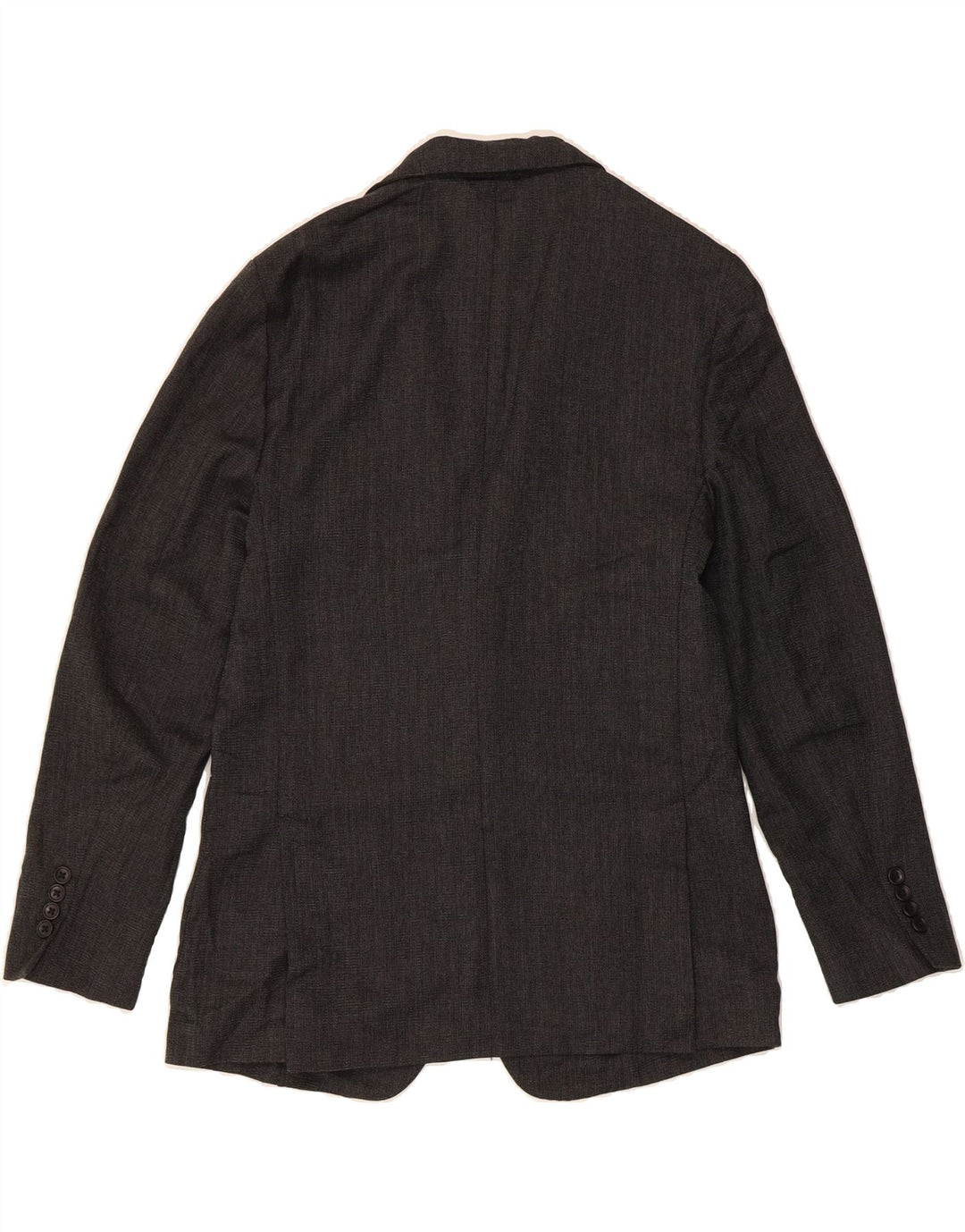 BONOBOS Mens Slim Fit 2 Button Blazer Jacket UK 40 Large Grey Wool Classic Vintage BONOBOS and Second-Hand BONOBOS from Messina Hembry 