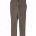 Pantaloni de costum drepți pentru bărbați Benetton IT 48 Medium L34 L34 Gri Houndstooth