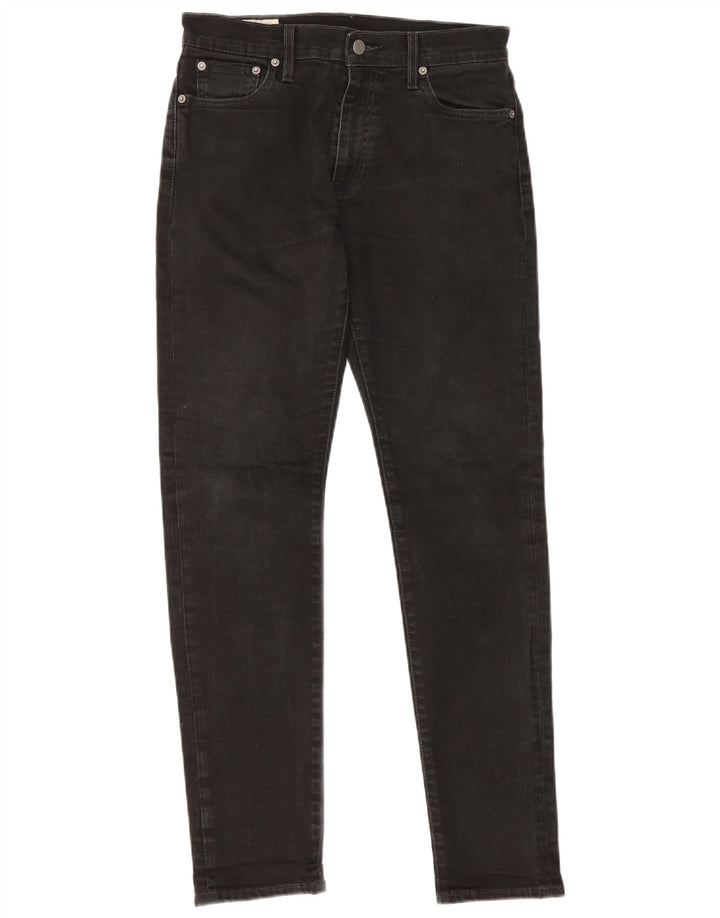 Blugi slim pentru bărbați Levi's W30 L29 bumbac negru