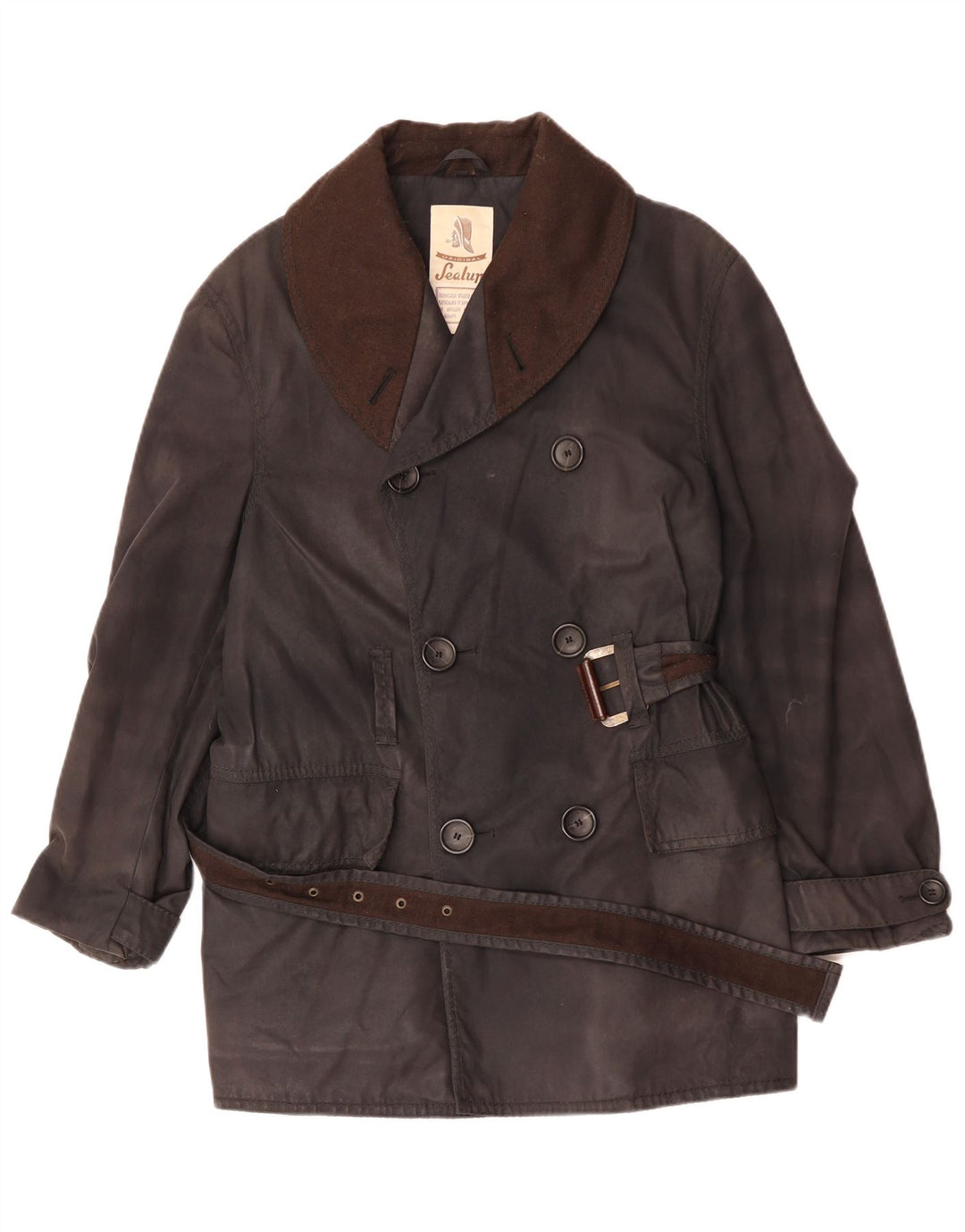 Sealup Manta dublu pentru bărbați UK 38, bumbac mediu negru